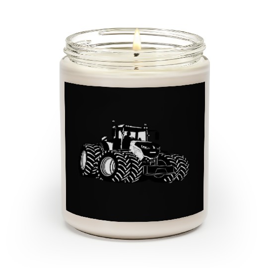 Tractor - farmer - agriculture - farm Scented Candles