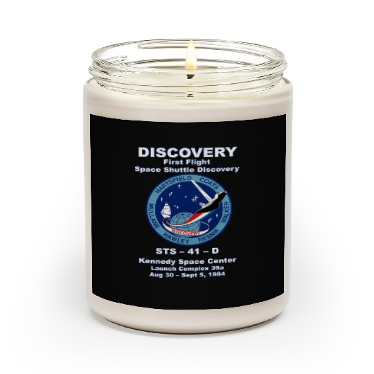 NASA Space Shuttle STS-41-D Vintage Crew Scented Candles
