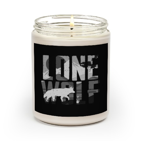 Lone Wolf Gift Scented Candles