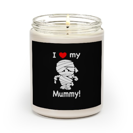 I Love My Mummy kids Thanksgiving Scented Candles Thankful