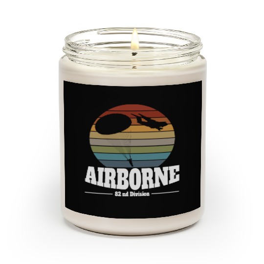 82nd AIRBORNE Division US Army Scented Candles