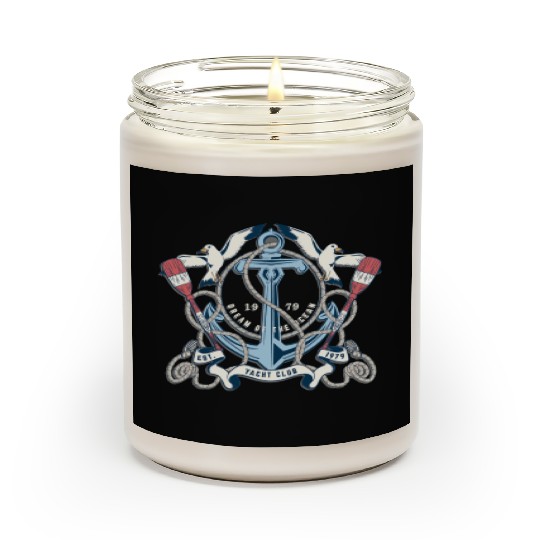 Yacht Club - Awesome sailor Gift Scented Candles