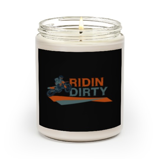Dirt Bike MX Motocross Supercross Scented Candles