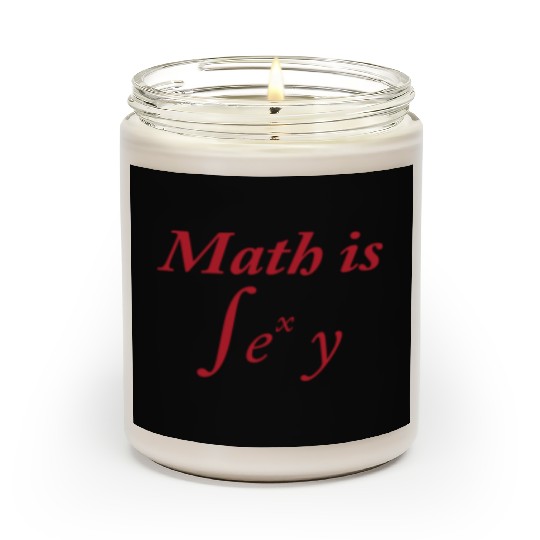 Math is Sexy Scented Candles