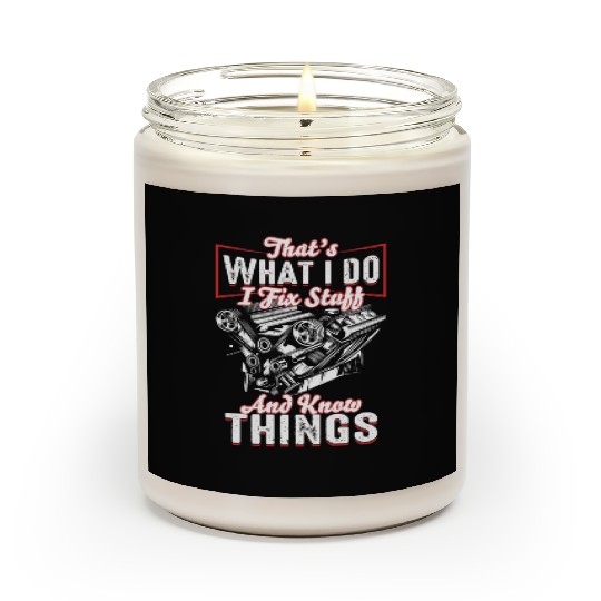 Mechanic Auto Mechanic Funny Mechanic Scented Candles