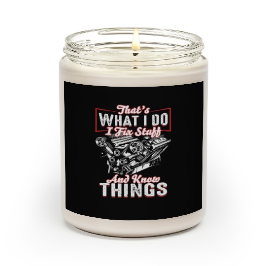 Mechanic Auto Mechanic Funny Mechanic Scented Candles