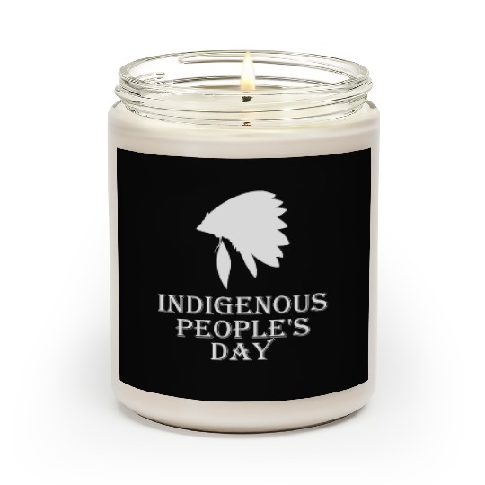 Indigenous People's Day holiday indigenous peoples Scented Candles