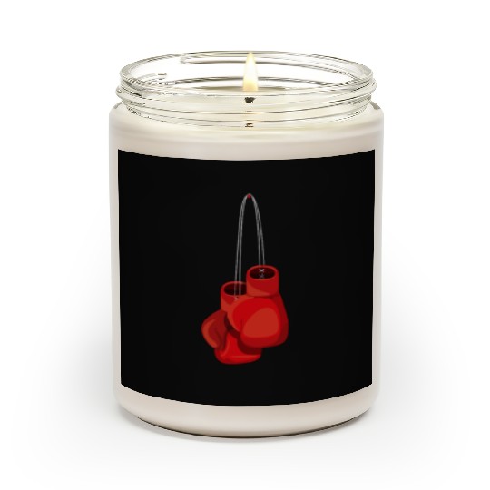 Retro Vintage Boxing Gloves Boxer Boxing Club Usa Scented Candles