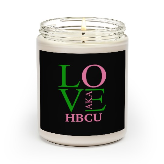 Hbcu Love Aka Paraphernalia For Soror Aphla Access Scented Candles