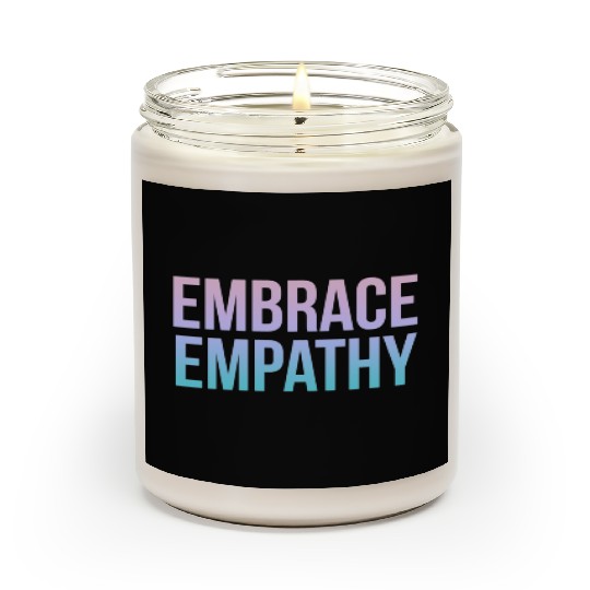 Embrace Empathy Large Colour Scented Candles