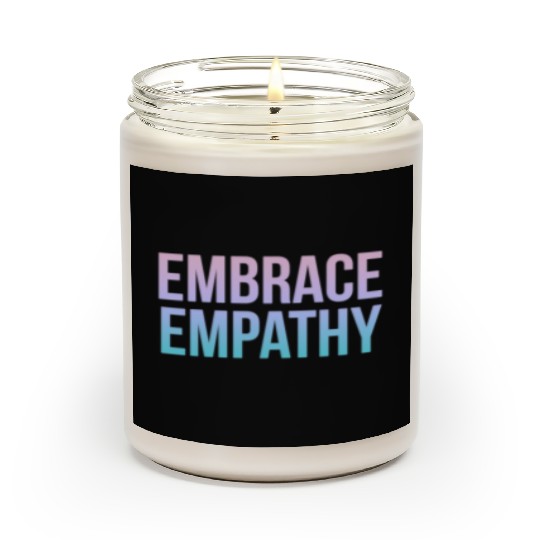 Embrace Empathy Large Colour Scented Candles