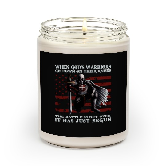 When God'S Warriors Go Down On Their Knees Knight Scented Candles
