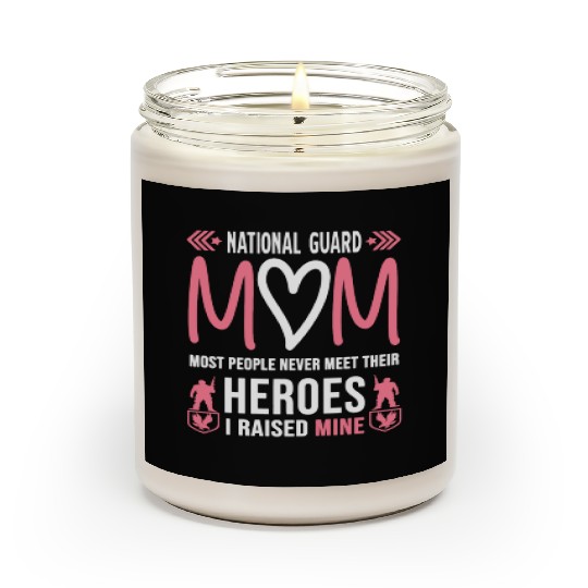 National Guard Mom Scented Candles Army Heroes Gifts Militar