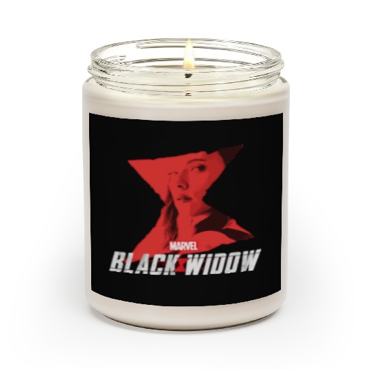 Marvel Black Widow Natasha Romanoff Hourglass Scented Candles
