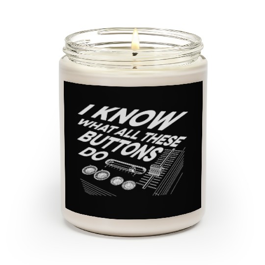 Detroit Techno House Music Festival Buttons EDM Scented Candles