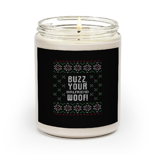 Buzz, Your Girlfriend Woof! Scented Candles