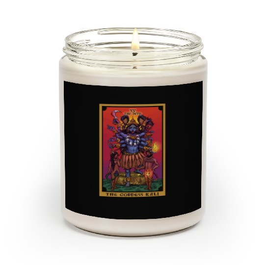 The Goddess Kali The Devil Tarot Card Hindu Indian Scented Candles