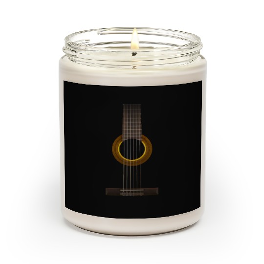 Guitar strings Scented Candles