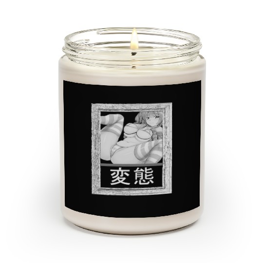 hen Anime Waifu japanese sexy bikin Girl Ahegao Scented Candles