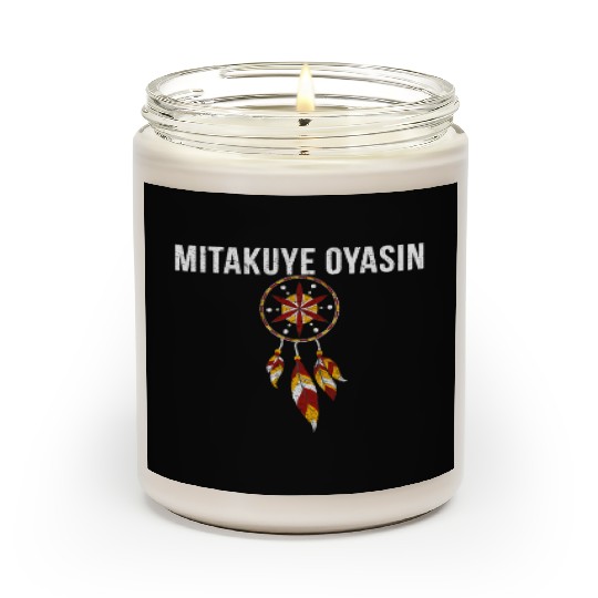 Native American Pride I Lakota Tribe Teton Sioux N Scented Candles