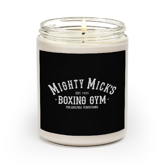 Mighty Mick's Boxing Club Philadelphia Training Scented Candles