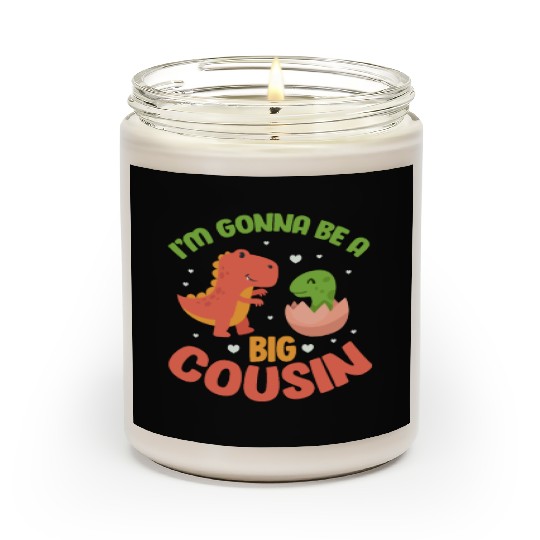 I'm Gonna Be A Big Cousin Pregnancy Announcement Scented Candles