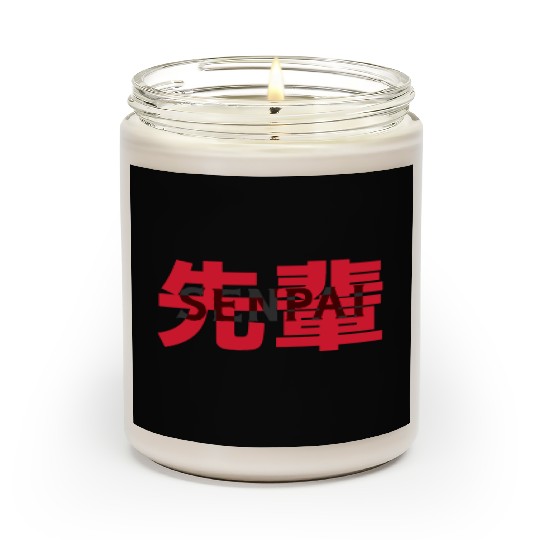 Japanese Anime Senpai Scented Candles