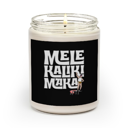 Mele Kalikimaka Cousin Eddie at the Swimming Pool Scented Candles