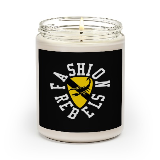 Fashion Rebels Records Scented Candles