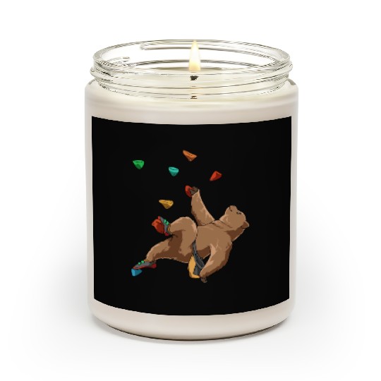 Grizzly Bouldering and Rock Climbing Gift Scented Candles