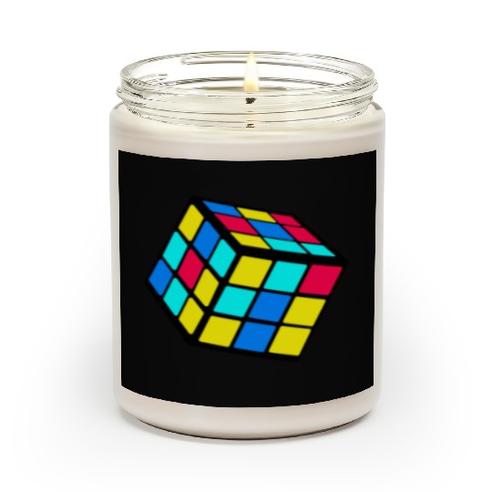 90s 80 Trendy Nostalgia Cube Scented Candles