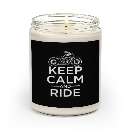 Rider Saying Motorbike Biker Motocross Racing Scented Candles