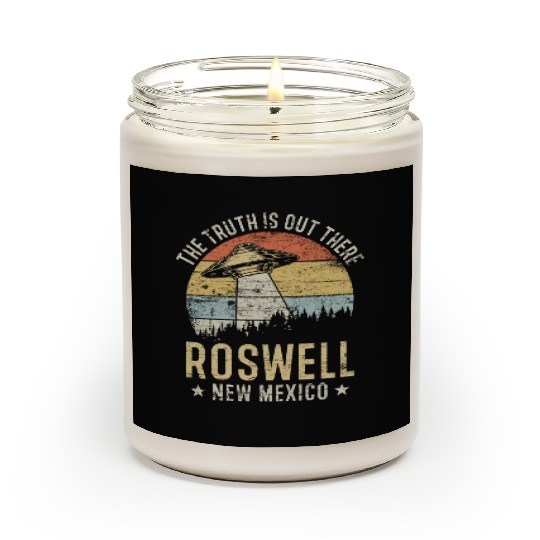 Roswell New Mexico UFO Alien Scented Candles