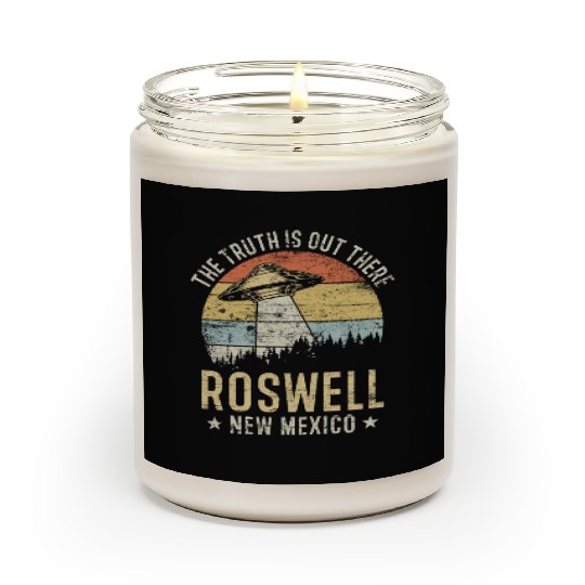 Roswell New Mexico UFO Alien Scented Candles