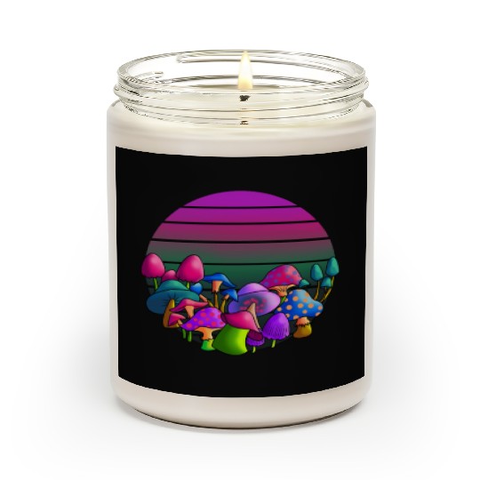de and Seek Challenge Accepted Fungi Mushroom Scented Candles