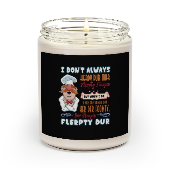 Funny Swedish Chef Scented Candles