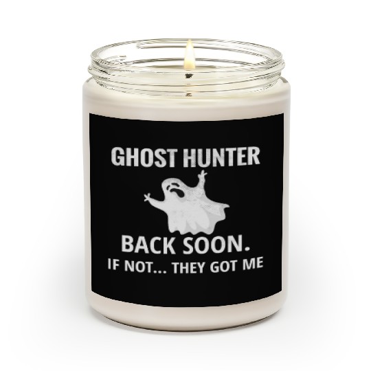 Ghost Hunting Paranormal Investigator Ghost Hunter Scented Candles