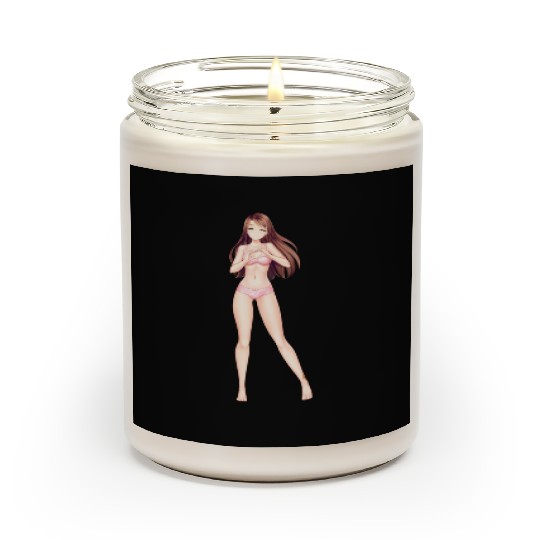 hen Manga Anime Waifu japanese sexy Girl Ahegao Scented Candles