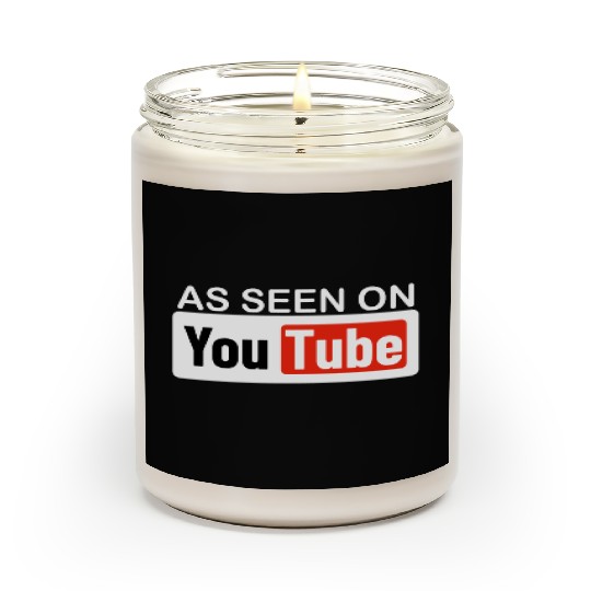 AS SEEN ON YouTube Scented Candles