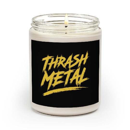Thrash Metal Scented Candles
