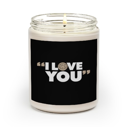 "I Love You" – Matching Couple Scented Candles