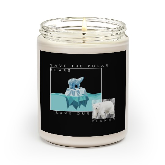 Save the Polar Bears Scented Candles