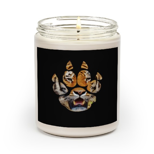 Tiger paw Scented Candles