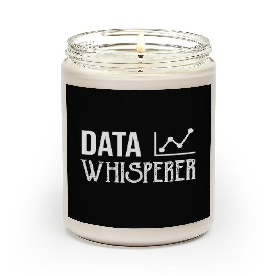 Data Whisperer Funny Software Computer Engineering Scented Candles