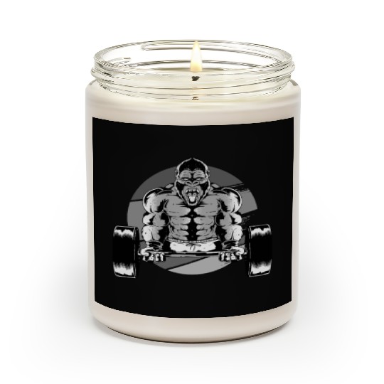 Gym Gorilla Scented Candles