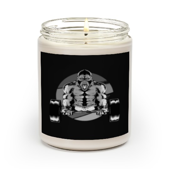 Gym Gorilla Scented Candles