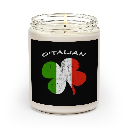 O'talian Funny Italian Irish, St Patricks Day Scented Candles
