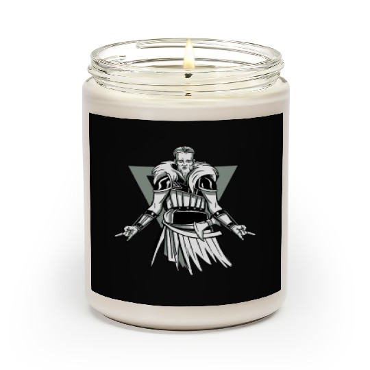 Viking Viking Head Odin Thor Axe Ragnar Fighter Scented Candles