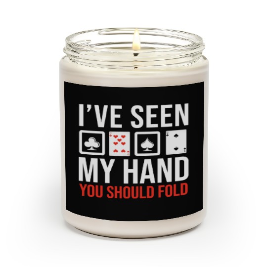Poker Texas Holdem Scented Candles
