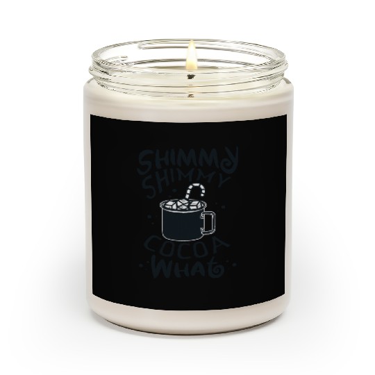 Shimmy Shimmy Hot Cocoa Black Scented Candles